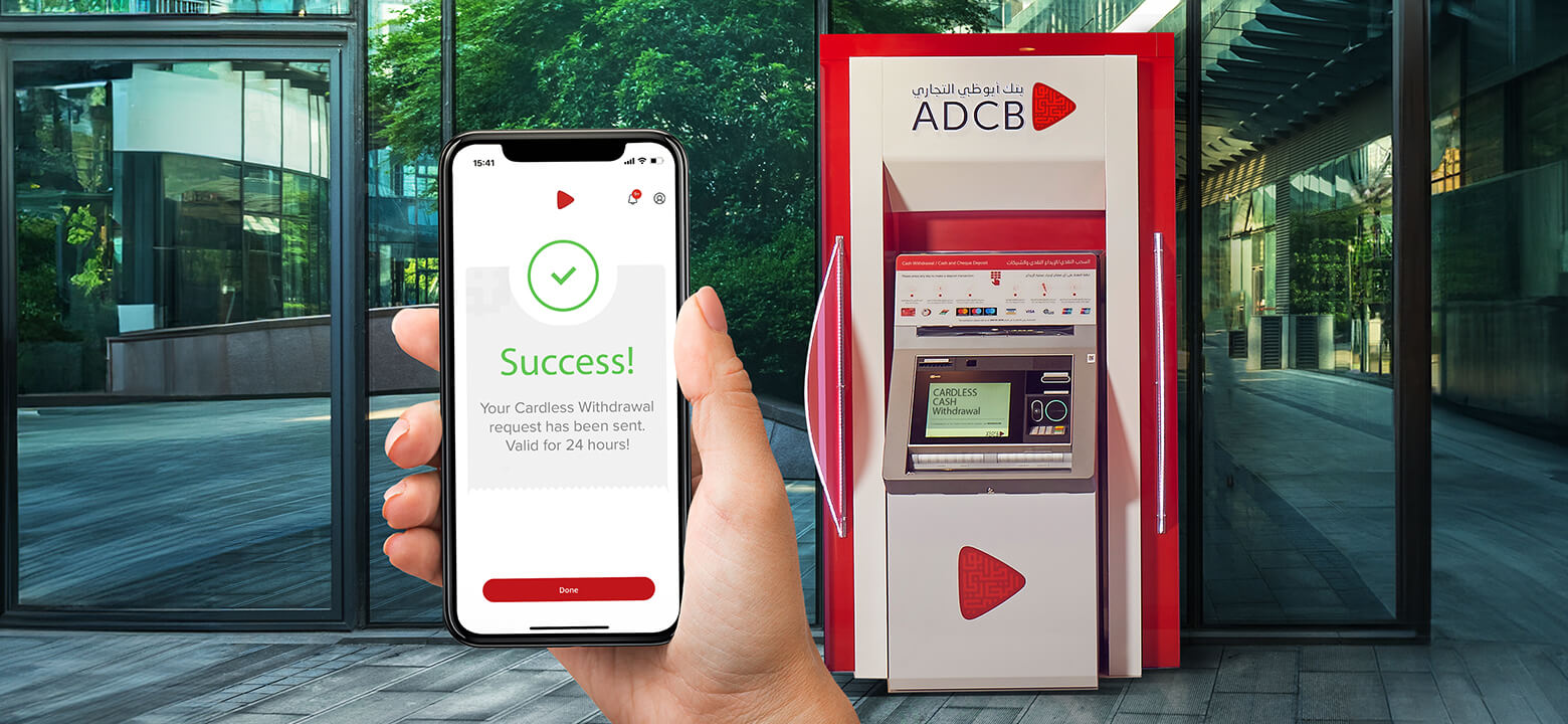 Cardless Cash Withdrawal | ADCB